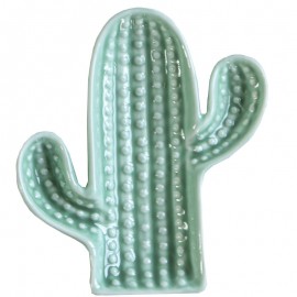 Wholesale household cartoon ceramic pineapple cactus jewelry dish