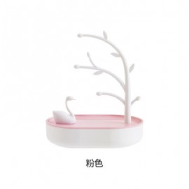 Wholesale Korean Plastic Swan Lake Jewelry Earrings Bracelet Storage Display