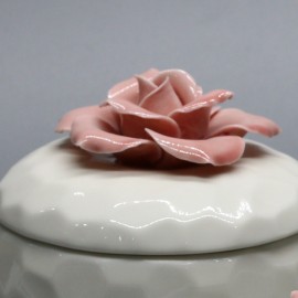 Wholesales factory Ceramic Crafts Rose Jewelry Box