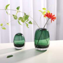 new artificial color glass transparent hydroponic flower arrangement vase