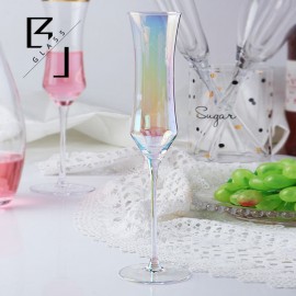 Light luxury waist crystal glass champagne wedding hotel wine cup