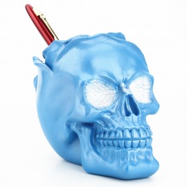 Blue enchantress ghost storage rose flower resin pen holder