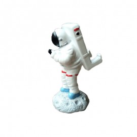 creative crafts resin decoration car gift Chinese astronaut lazy mobile phone holder