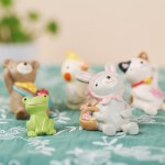 New Cherry Blossom Animal Series Resin Home Crafts Decoration Micro-landscape Shooting Props