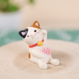 New Cherry Blossom Animal Series Resin Home Crafts Decoration Micro-landscape Shooting Props