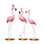 Nordic simple queen king ins flamingo resin crafts European home decoration birthday gift