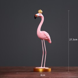 Nordic simple queen king ins flamingo resin crafts European home decoration birthday gift