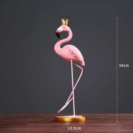 Nordic simple queen king ins flamingo resin crafts European home decoration birthday gift