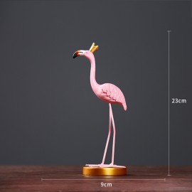 Nordic simple queen king ins flamingo resin crafts European home decoration birthday gift