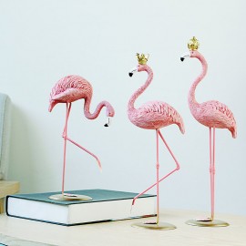 New product extra large iron foot flamingo creative Nordic style ins shop decoration