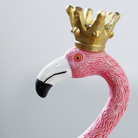 New product extra large iron foot flamingo creative Nordic style ins shop decoration