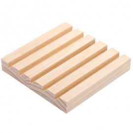 Creative window display solid wood wooden rings tray