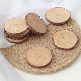 Zakka wooden crafts DIY jewelry ornament auxiliary wood photography background props shooting